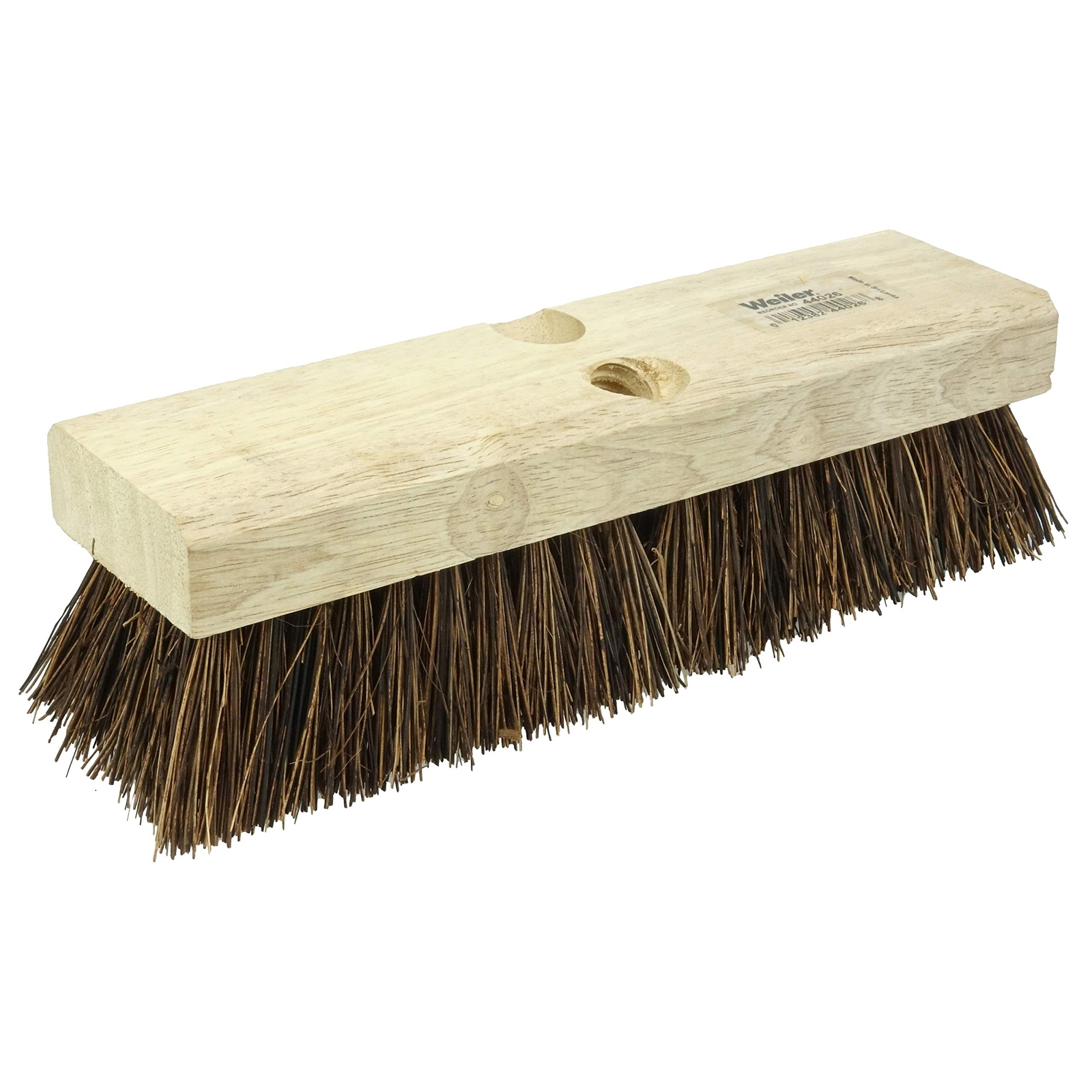 44026 Heavy Duty Deck Scrub Brush With Natural Palmyra Bristles For Wooden Decks