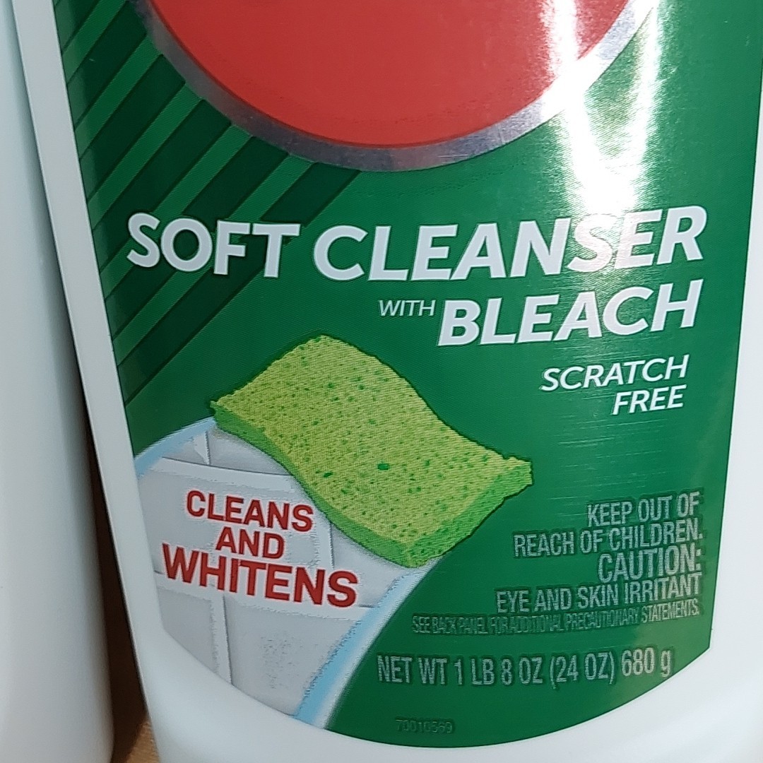 Comet Soft Cleaner with Bleach Cream 24 oz. ( QTY 2 Pack)