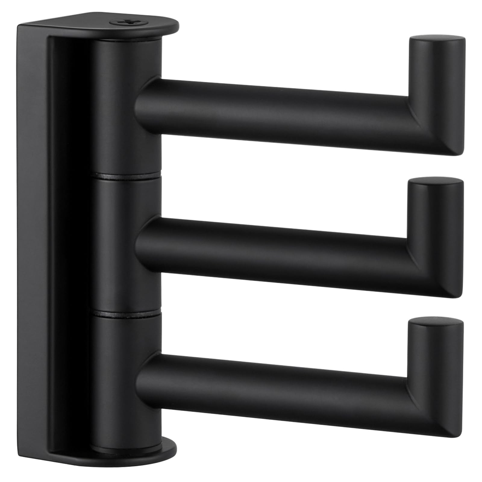 Swivel Towel Hook 304 Stainless Steel Foldable Clothes Hook With Multi Three Rot