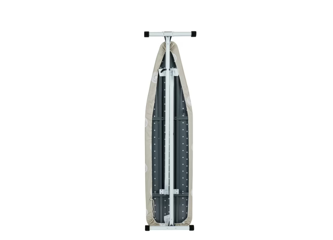 Full‑Size T‑Leg Ironing Board – , Adjustable Height, Steel Frame, Thick Padded