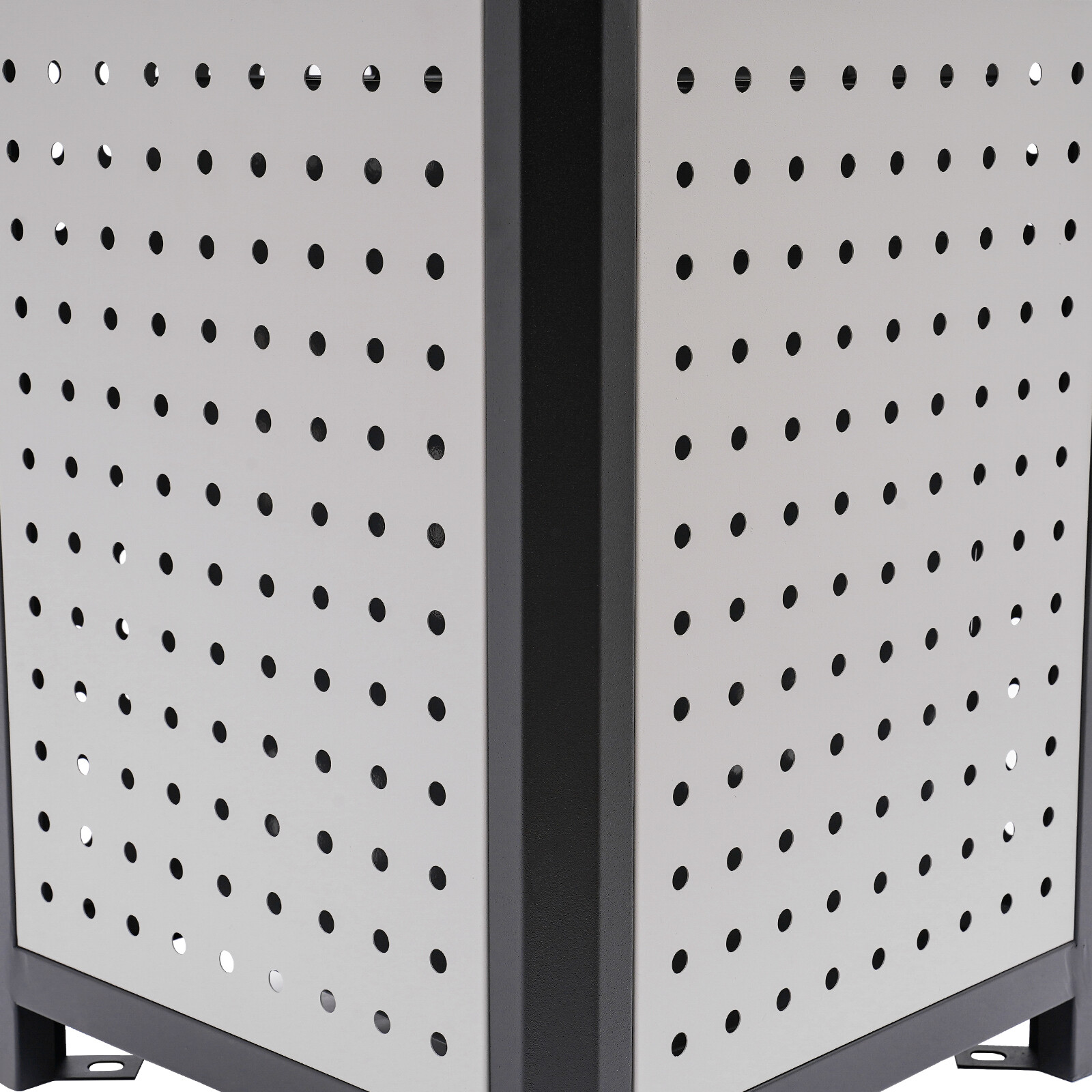 Commercial Waste Container, Outdoor Trash Can, Garbage Enclosure Grey