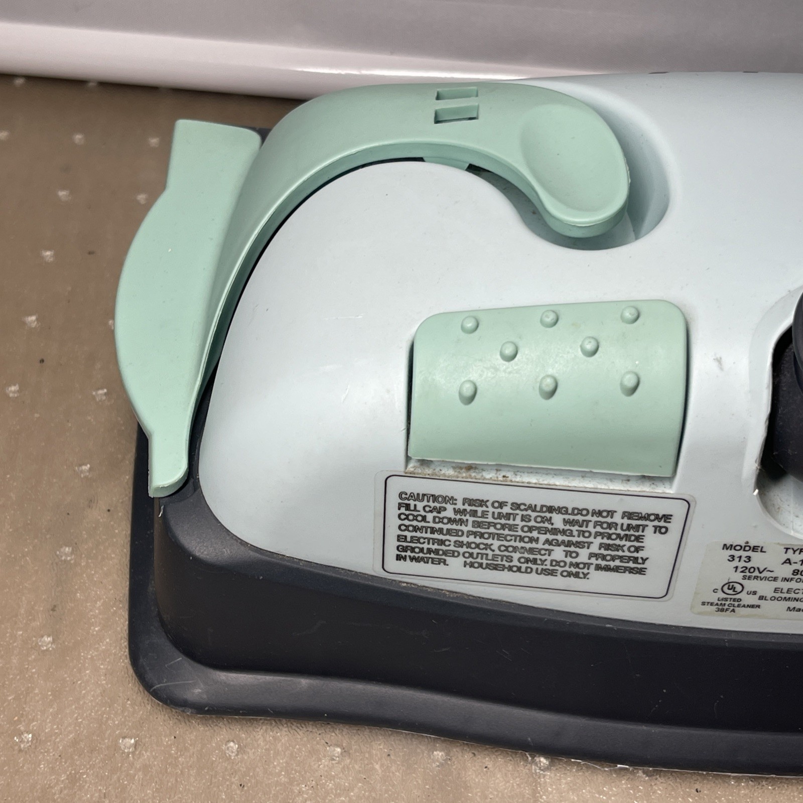TESTED WORKING Eureka Enviro Steamer # 313 Floor Hard Surface Cleaner Steam Mop