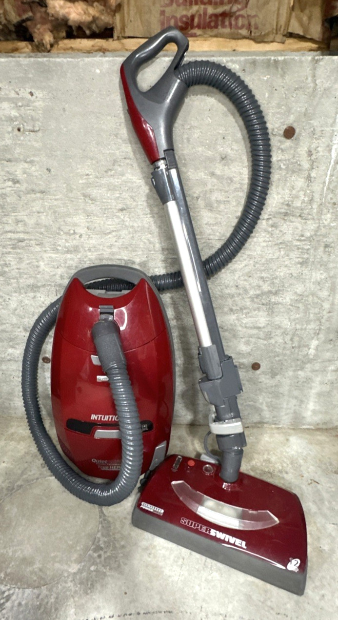 Kenmore Intuition Super Swivel True HEPA Canister Vacuum W/Quiet Guard #116 Read