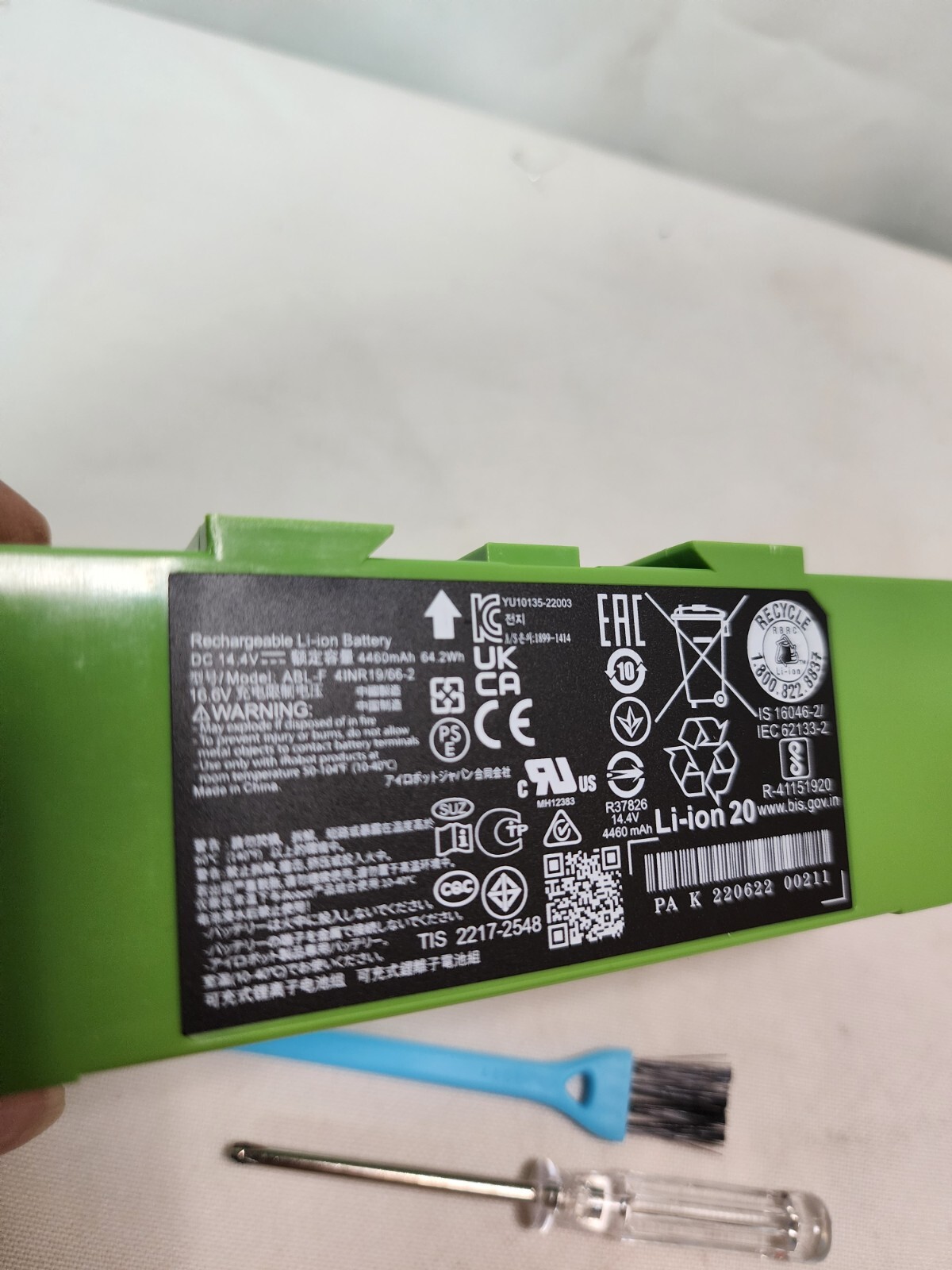ABL-F Battery for iRobot Roomba i7 i7+ 7158 7150 7550 7558 Replacement Battery
