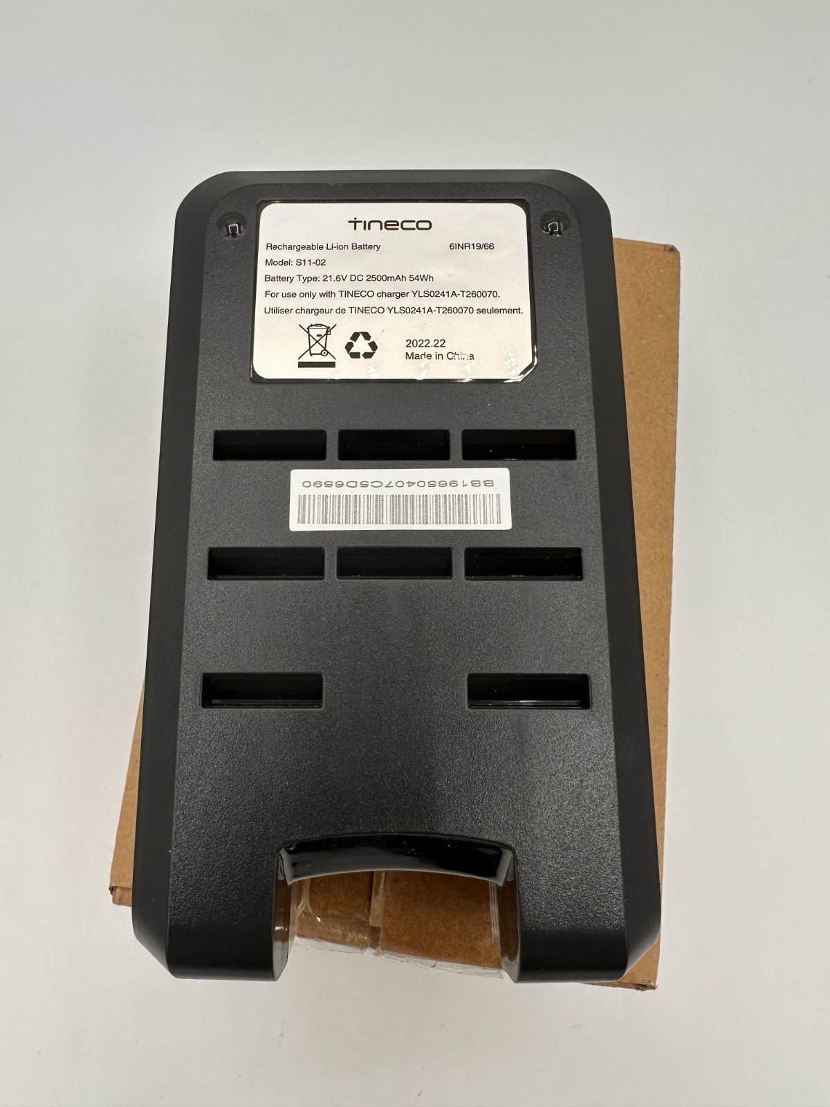 Tineco S11-02 Handheld Vacuum Replacement Battery OEM