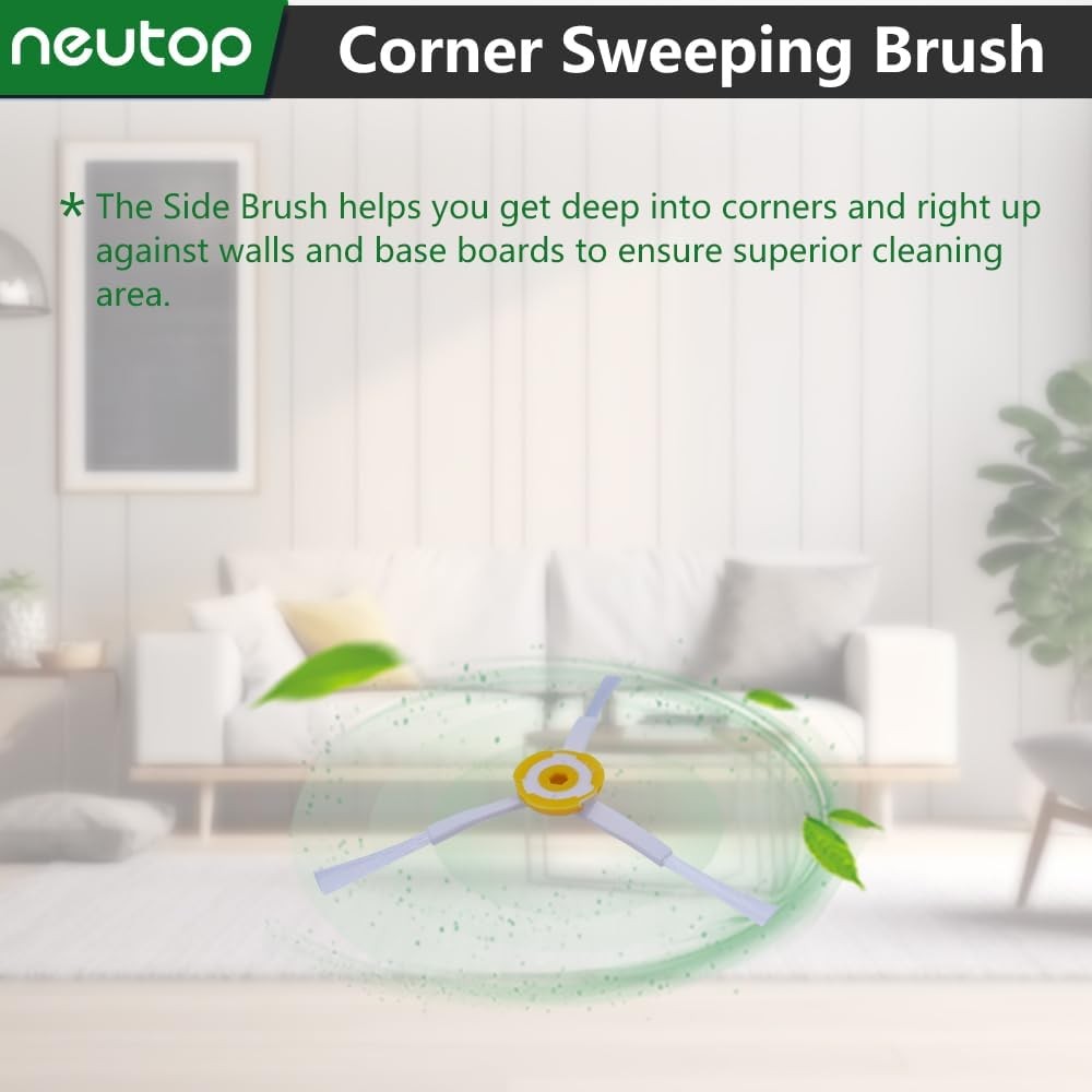 Replacement Side Brush Compatible with All iRobot Roomba 900 800 700 600 500