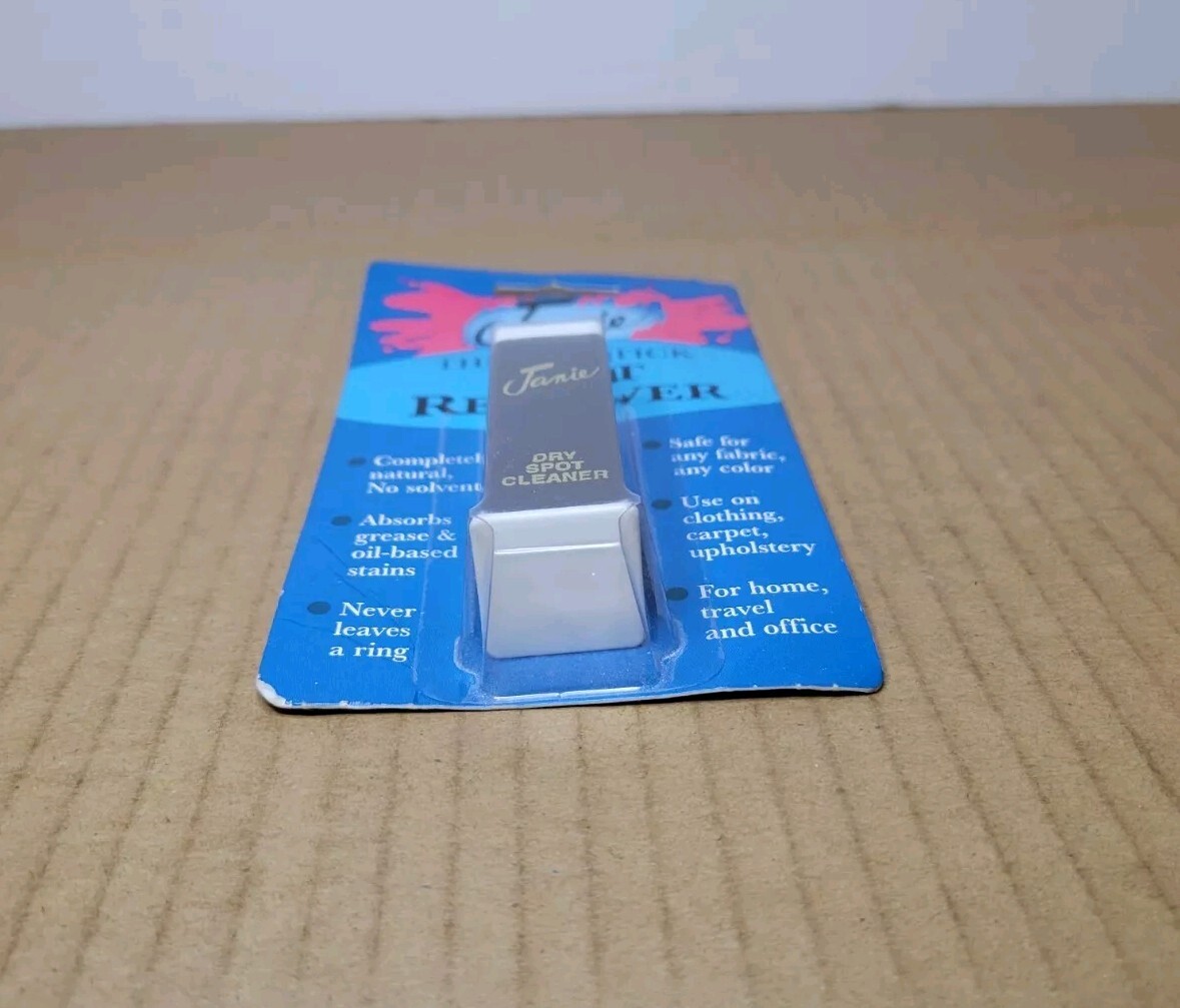 Janie The Dry Stick Spot Remover Cleaner 0.4 oz – NEW AND SEALED IN PACK!
