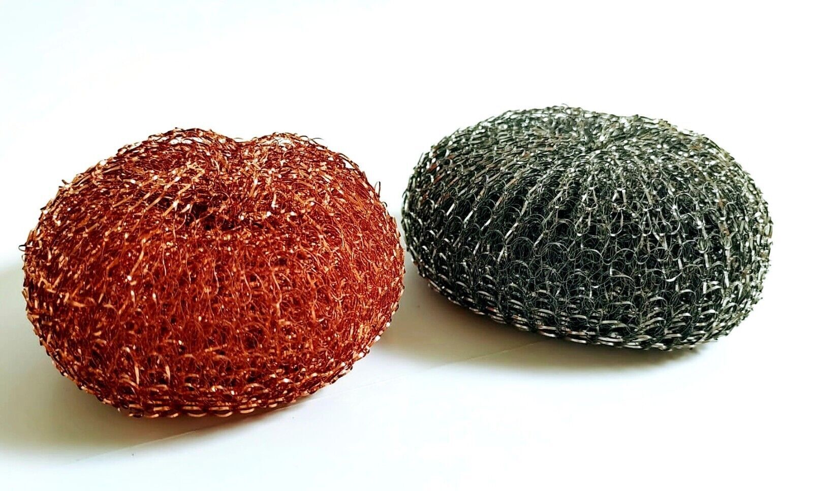 Pack of 3 Pot Scrubber Steel Metal Wire Cleaning Ball For Cookware Kitchen Tool