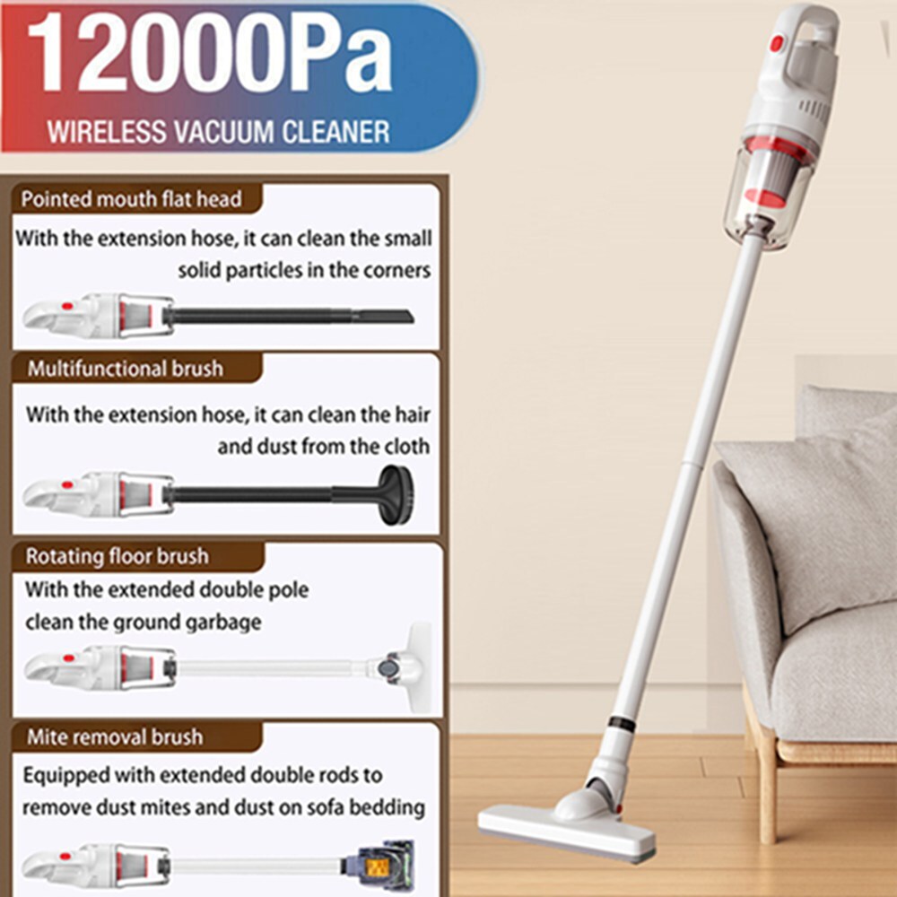 Stick-Vacuum Cleaner – Small-Handheld Vacuum – Lightweight Electric Brooms US-