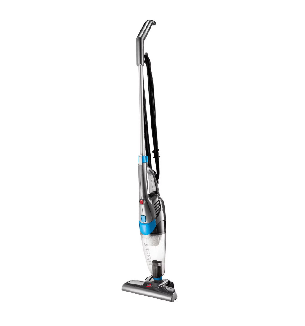 BISSELL 3-in-1, Corded, Stick Vacuum, Carpet, Area Rugs, Hardfloor, Blue & Gray