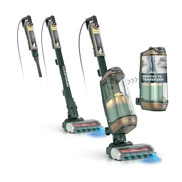 Shark PowerDetect Transformer Upright Stick Vacuum LX5000 V5 – Dark Sage Green