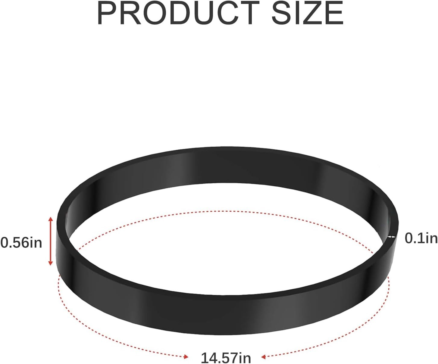 Vacuum Belts for Bissell 2191, 2191U, 2190, 1700, 1701, 1797, 2691, 2692, 1240,