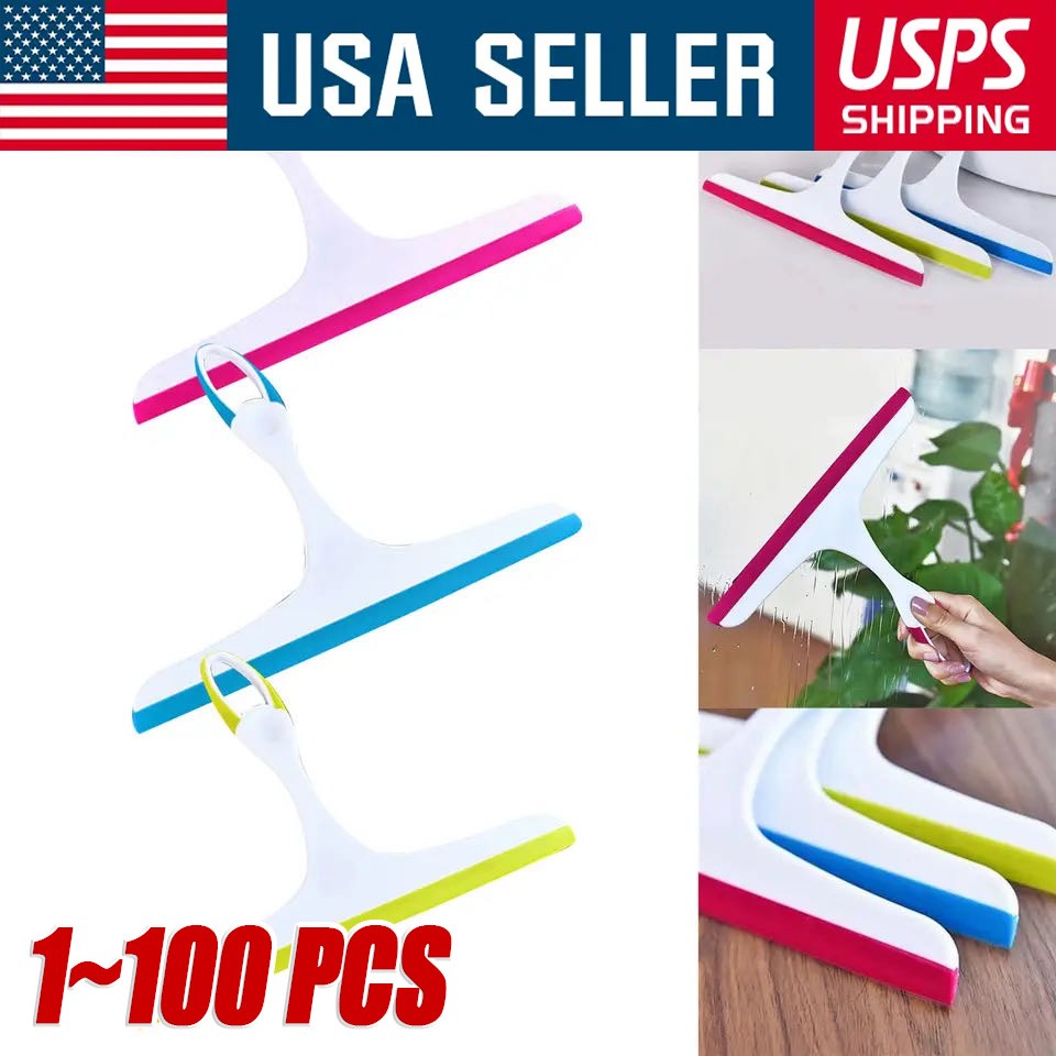 Squeegee For Shower Mirror Window Door Home Office House Cleaner Car Glass