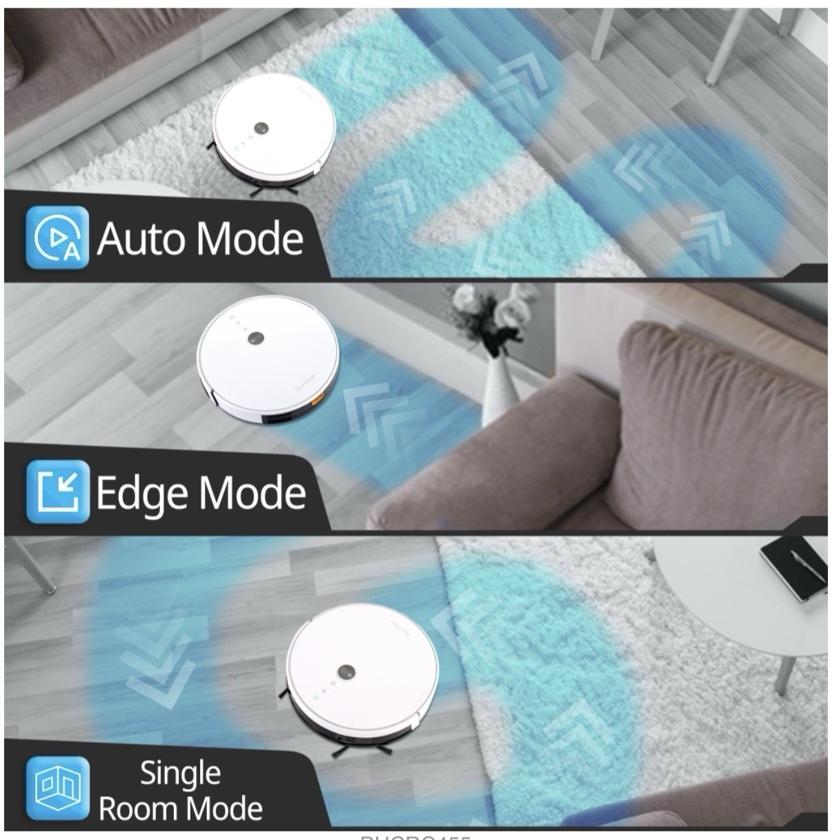 Smart Robot Vacuum – Digital Robot Cleaning Vacuum with WiFi App and Wireless