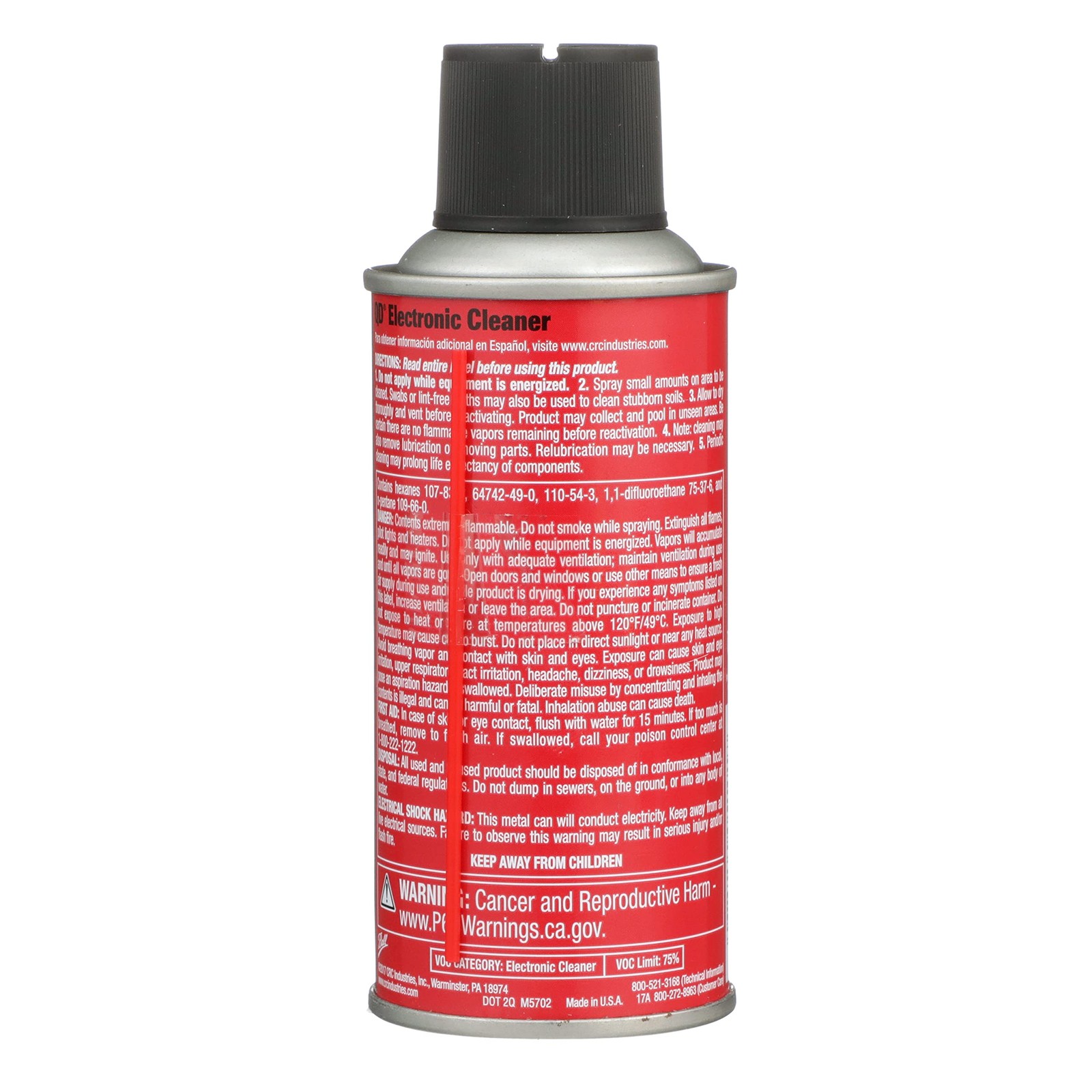 CRC QD Electronic Cleaner 05101 4.5 Ounce (Pack of 1), Clear Colorless Liquid