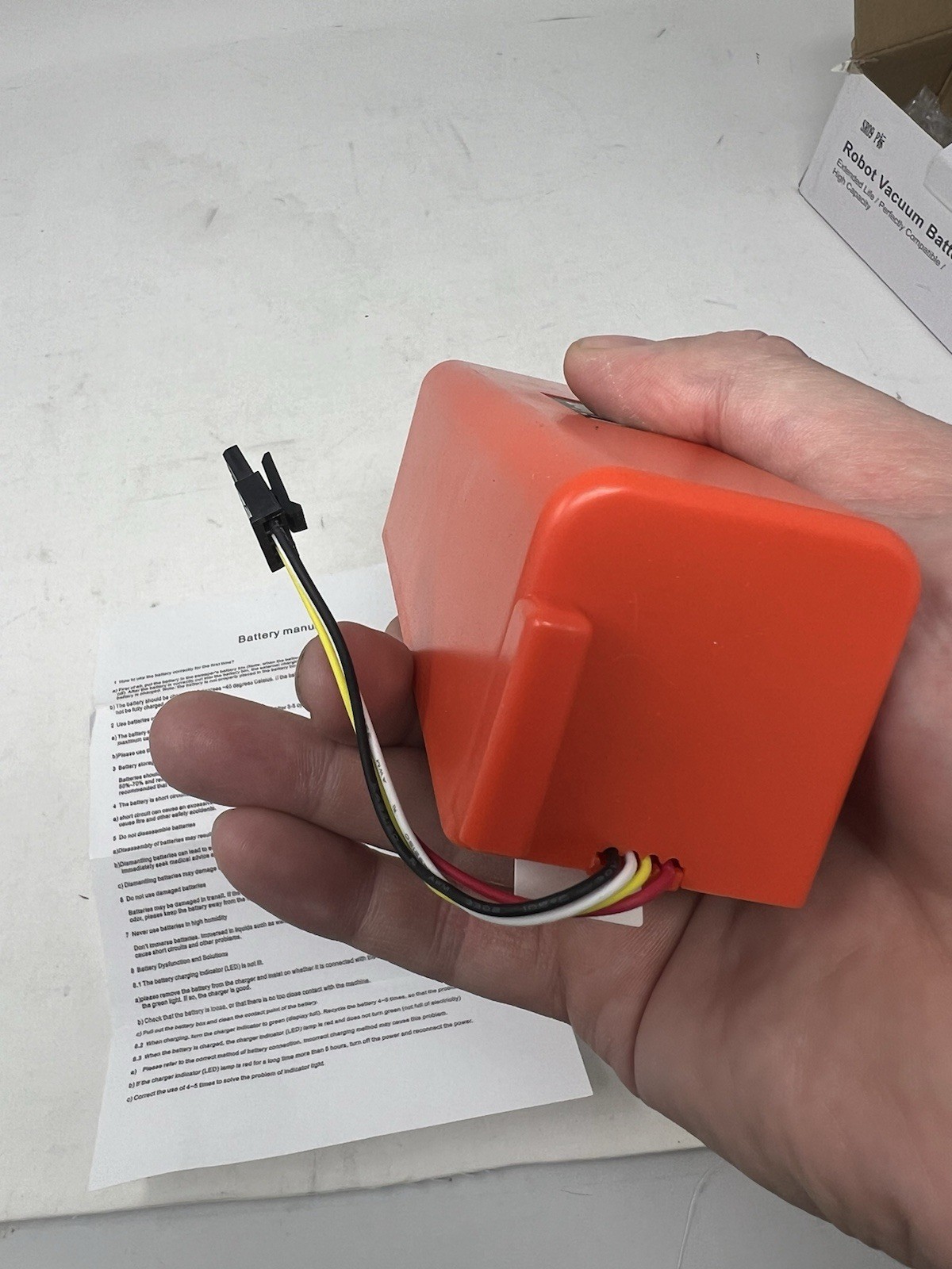 SR09 Replacement Battery for Xiaomi Vacuum Sweeper Robot 6700mAh 14.4V Li-ion