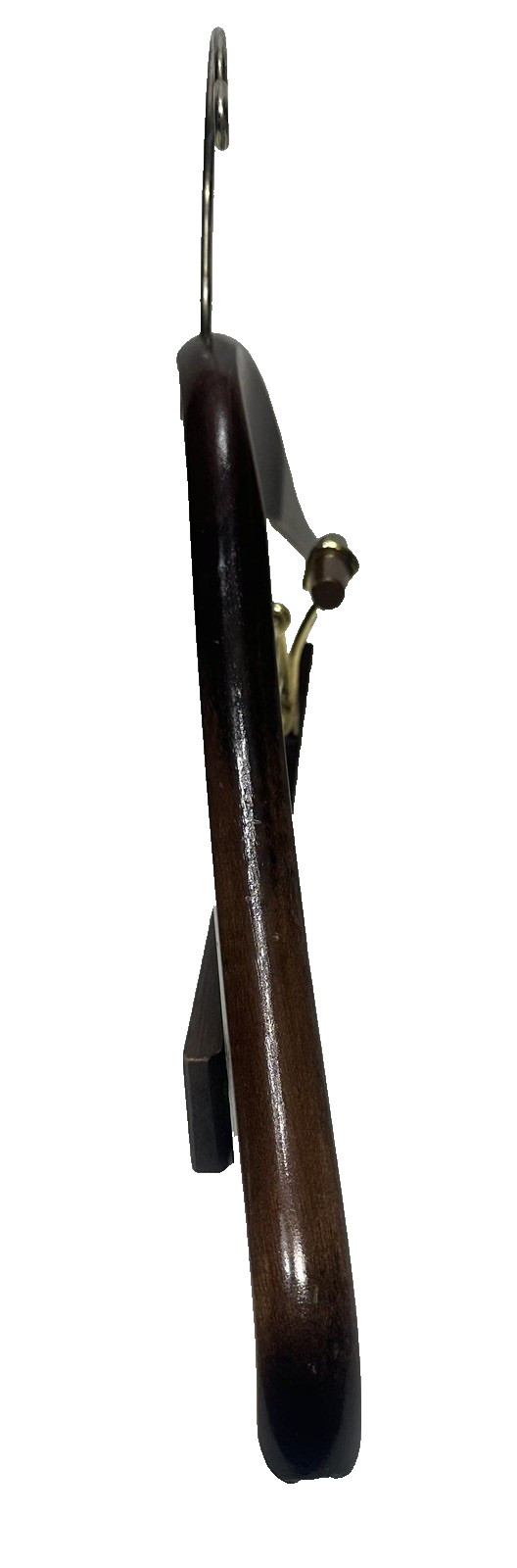 Set of 3 17.5″ Lee/Rowan Deluxe Hard Wood Contour Combination Suit Hangers