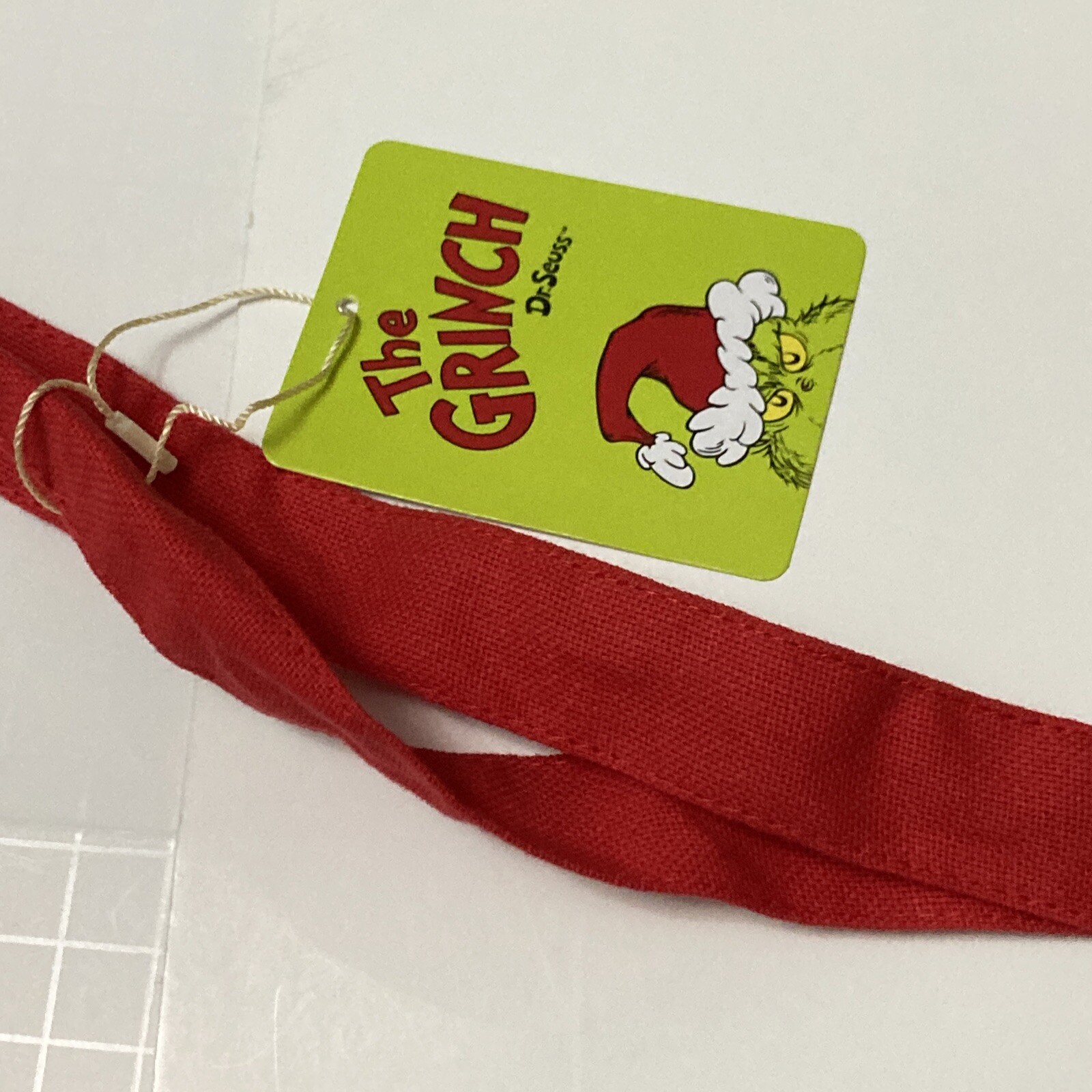 Primark The Grinch Tote Bag Stripe Candy Cane Seuss Stole Christmas Santa New