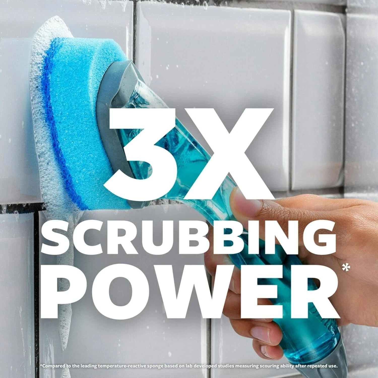 Scotch-Brite Non-Scratch Dishwand, Scrubber for Cleaning Kitchen, Bathroom, 1 ct