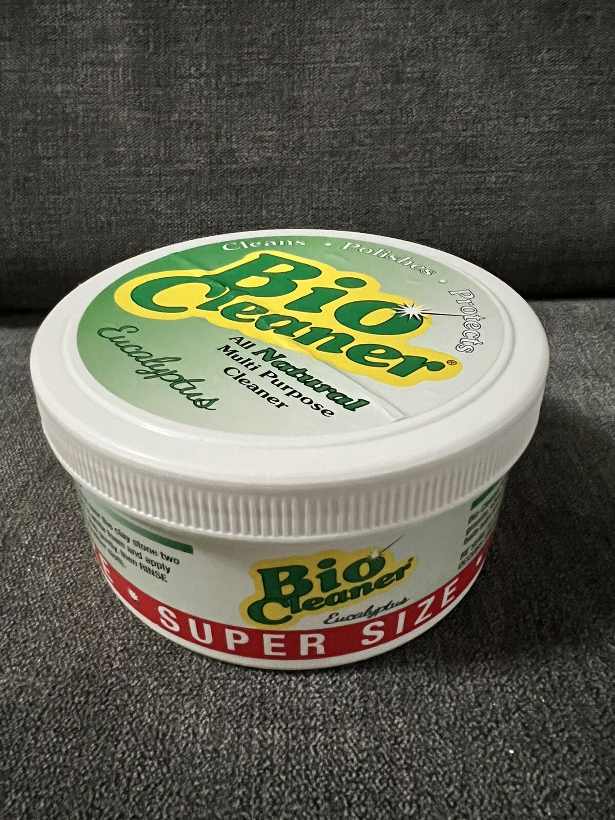 Bio Cleaner All Natural Cleaning Clay Eucalyptus Multi Purpose 17.5oz NEW