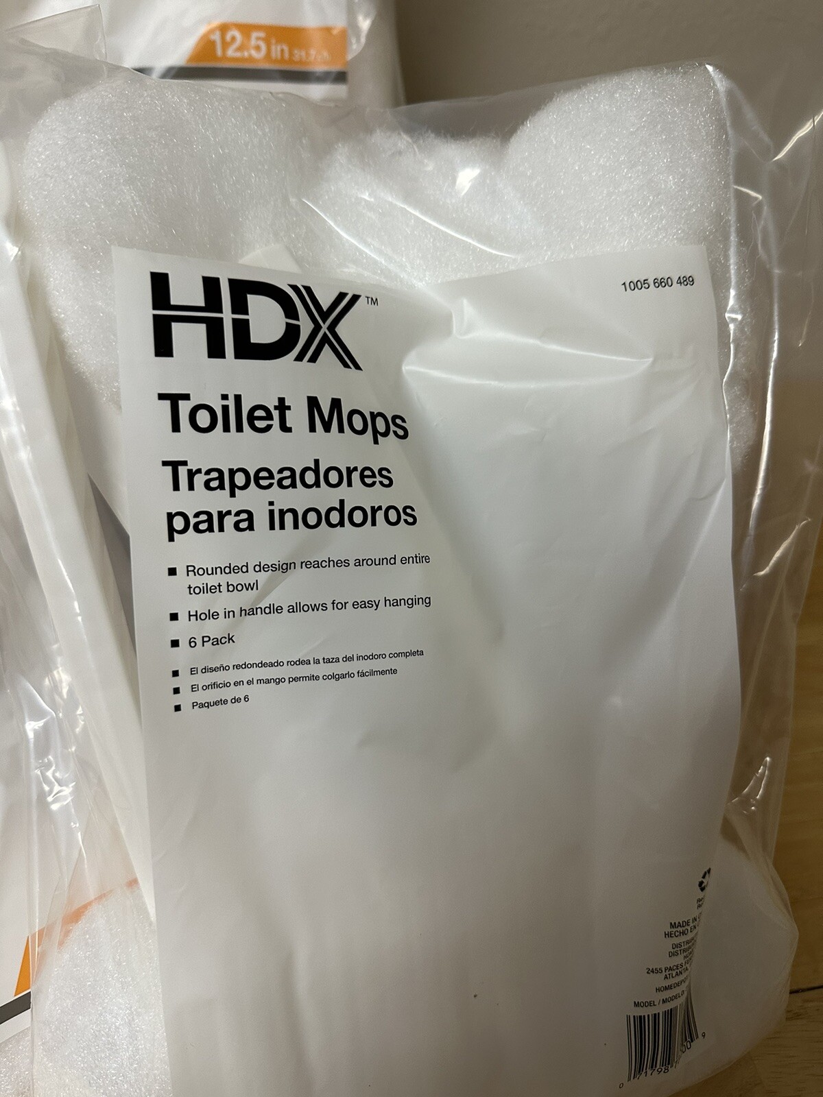 HDX (6 PACK) – Toilet Bowl Mops #2140636