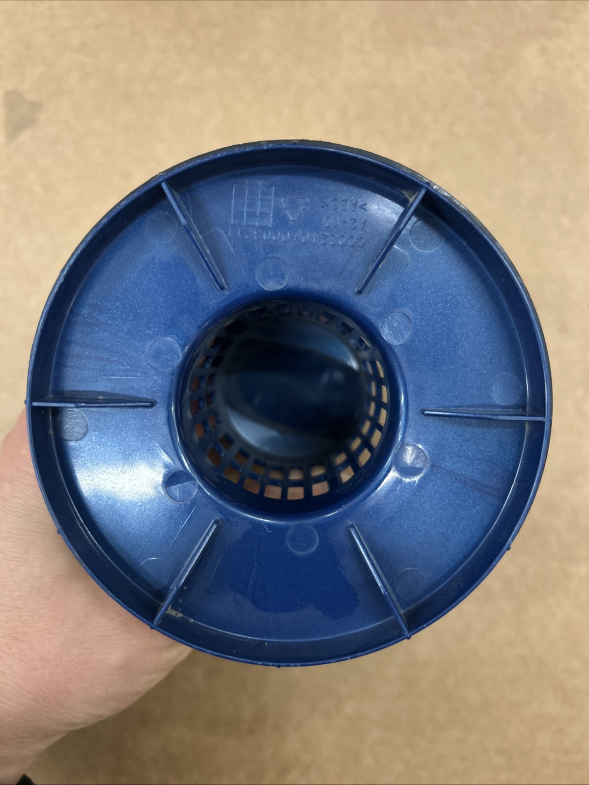 Shark UV700 DuoClean Vacuum Replacement Part Blue Filter Frame Holder Cup