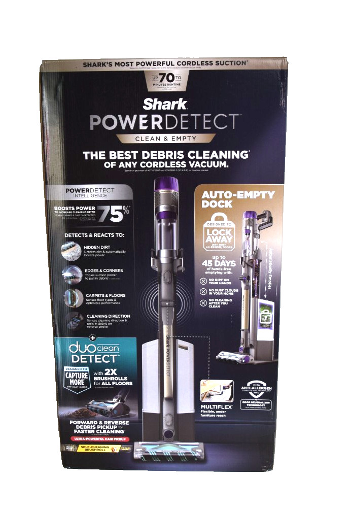 Shark PowerDetect Clean & Empty Cordless Stick Vacuum & Auto-Empty IP3252 *NEW*