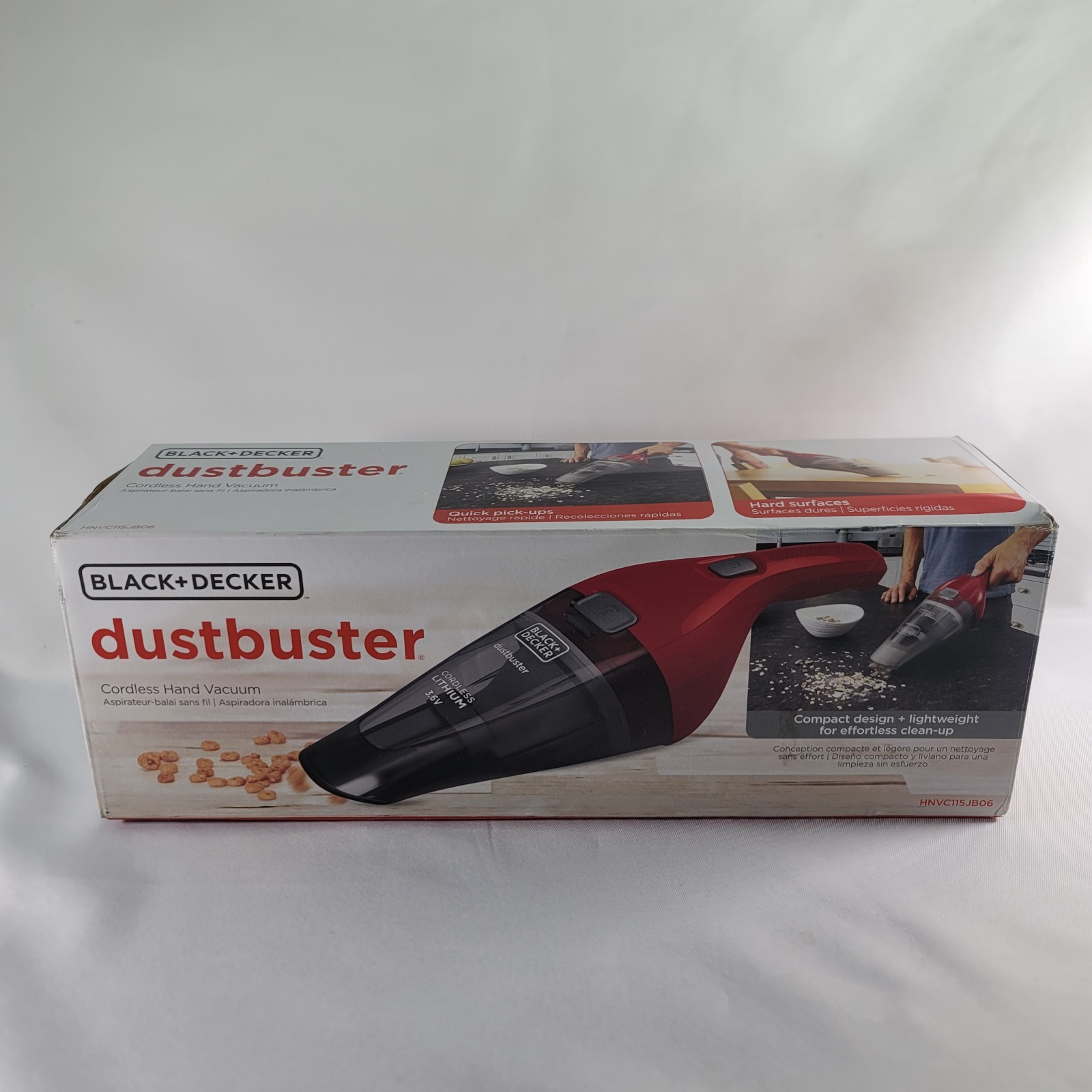 BLACK+DECKER Dustbuster Red/Black Handheld Vacuum Cleaner