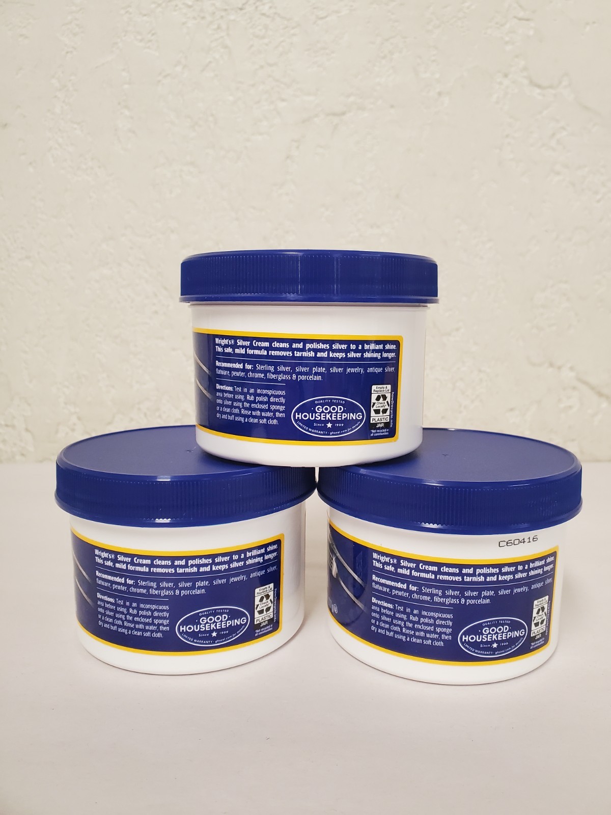 *Lot of 3* Wright’s 8 oz. Silver Polish Cream (Model: 014) *Free Shipping*