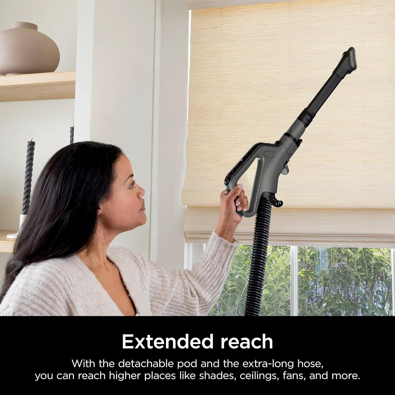 Shark Rocket pet Pro IZ140 Lightweight Cordless Stick Vacuum Self-Cleaning brush
