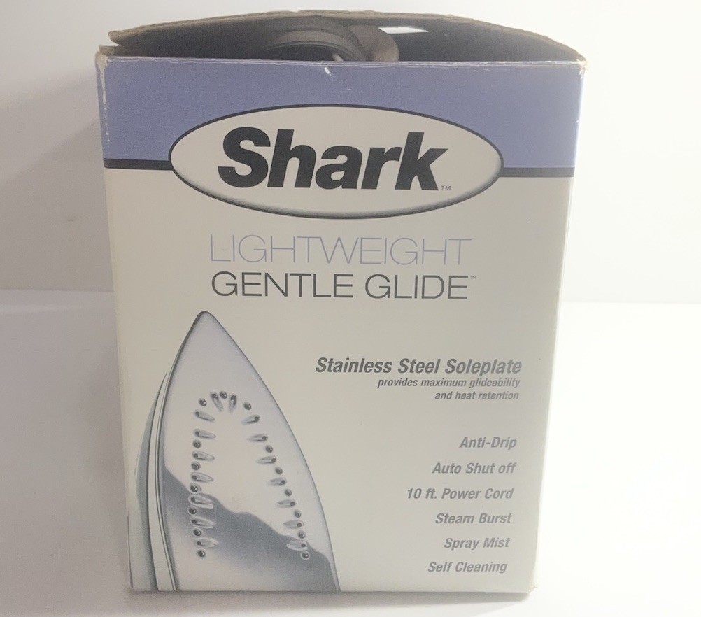 Shark IR420 Lightweight Gentle Glide 1300W Euro-Pro Steam Iron NEW *please read*