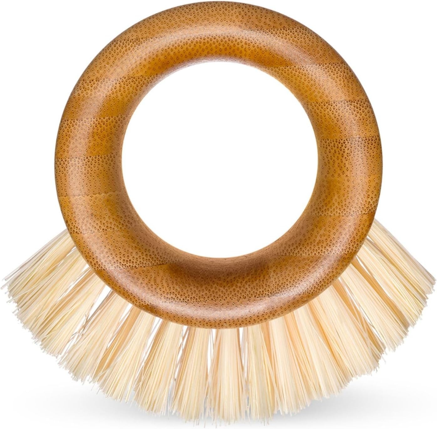 Vegetable Fruit Scrub Brush Eco Friendly Bamboo Produce Cleaner 1pc