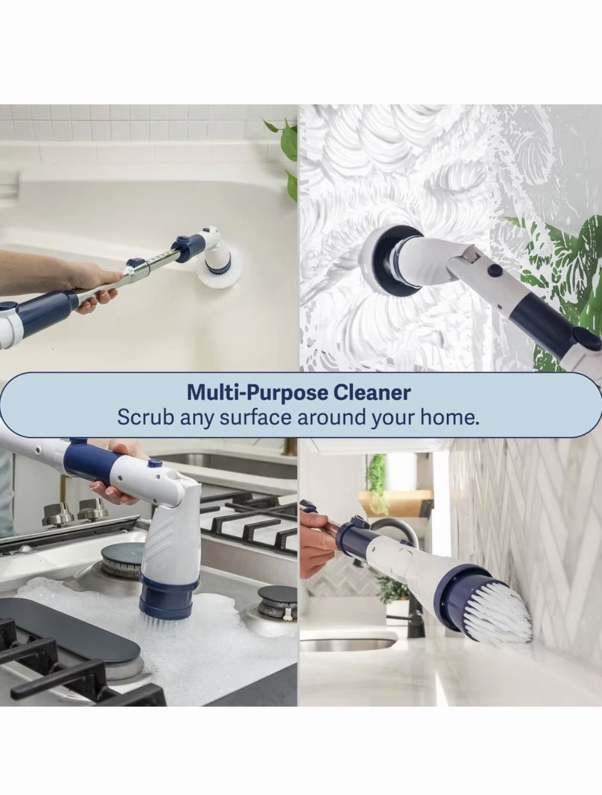 Casabella Power Spin Scrubber BRAND NEW. SEALED. Rechargeable
