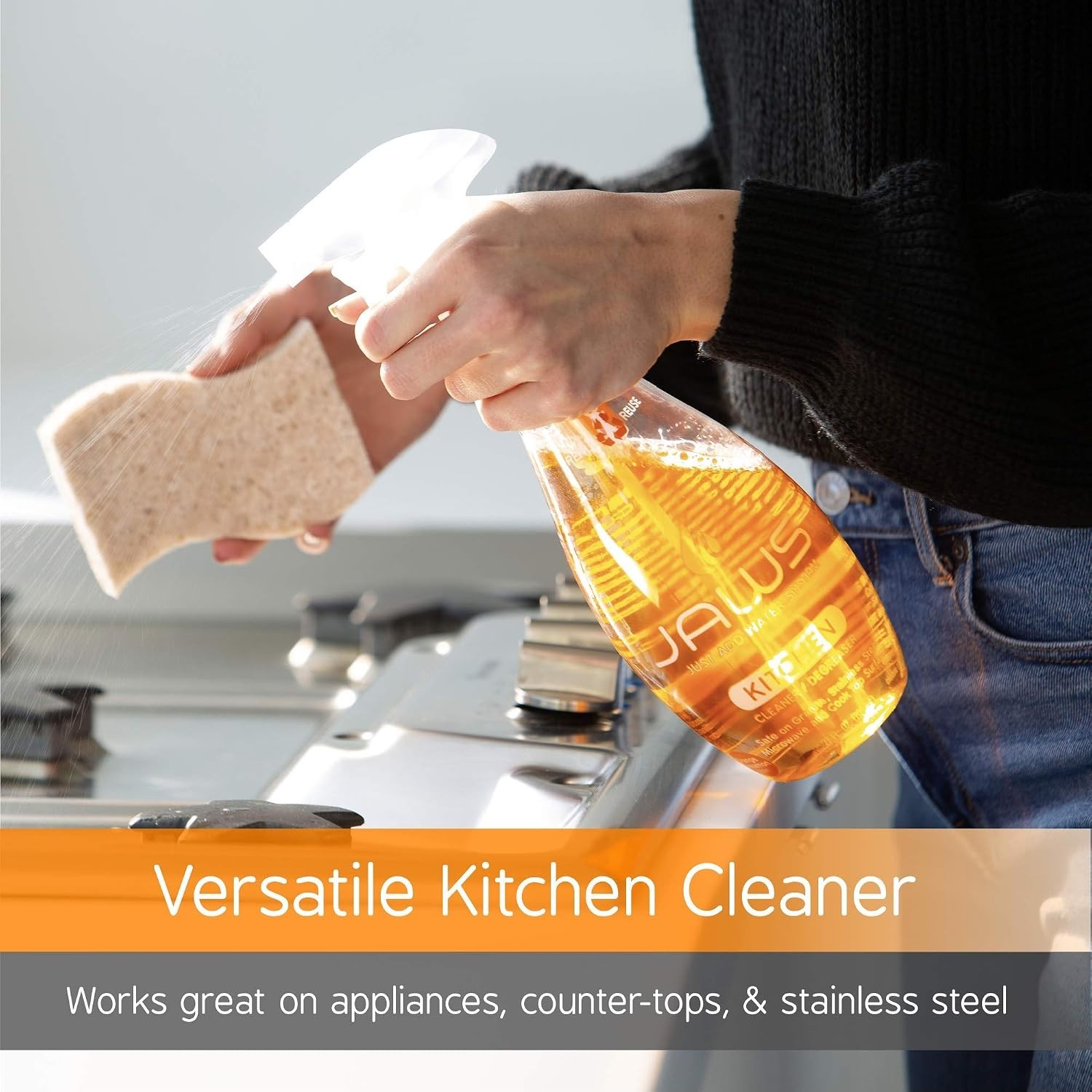 Non-Toxic Kitchen & Glass Cleaner