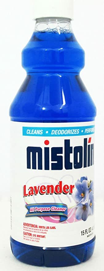 Mistolin General All Purpose Cleaning Solution Lavender Scent 15 fl oz (12 PACK)