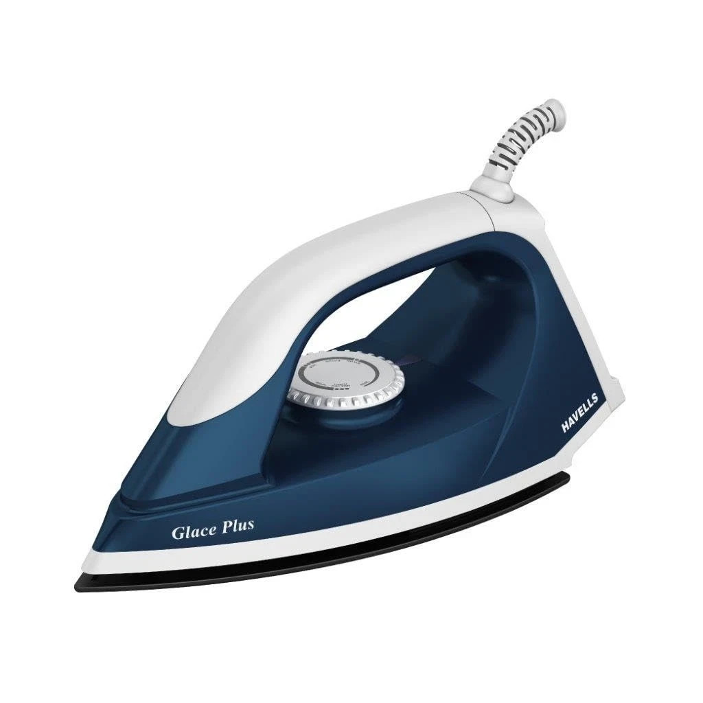 Havells Glace Plus 1000 Watts Dry Iron Press 2X Non Stick Greblon Coating 220V