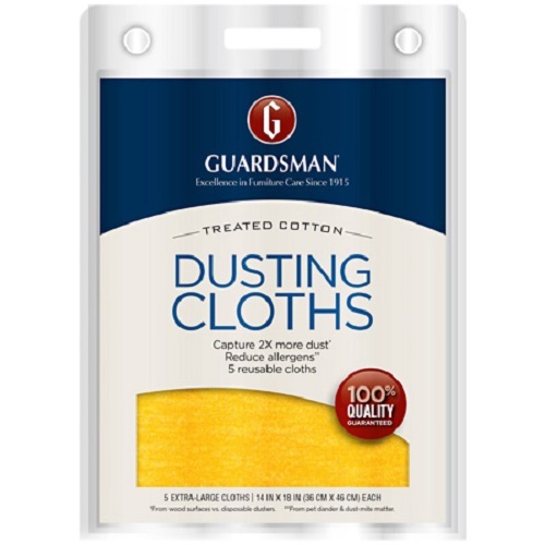 (3) ea Guardsman 462700 5 packs Ultimate Re Usable Lint Free Dusting Cloths