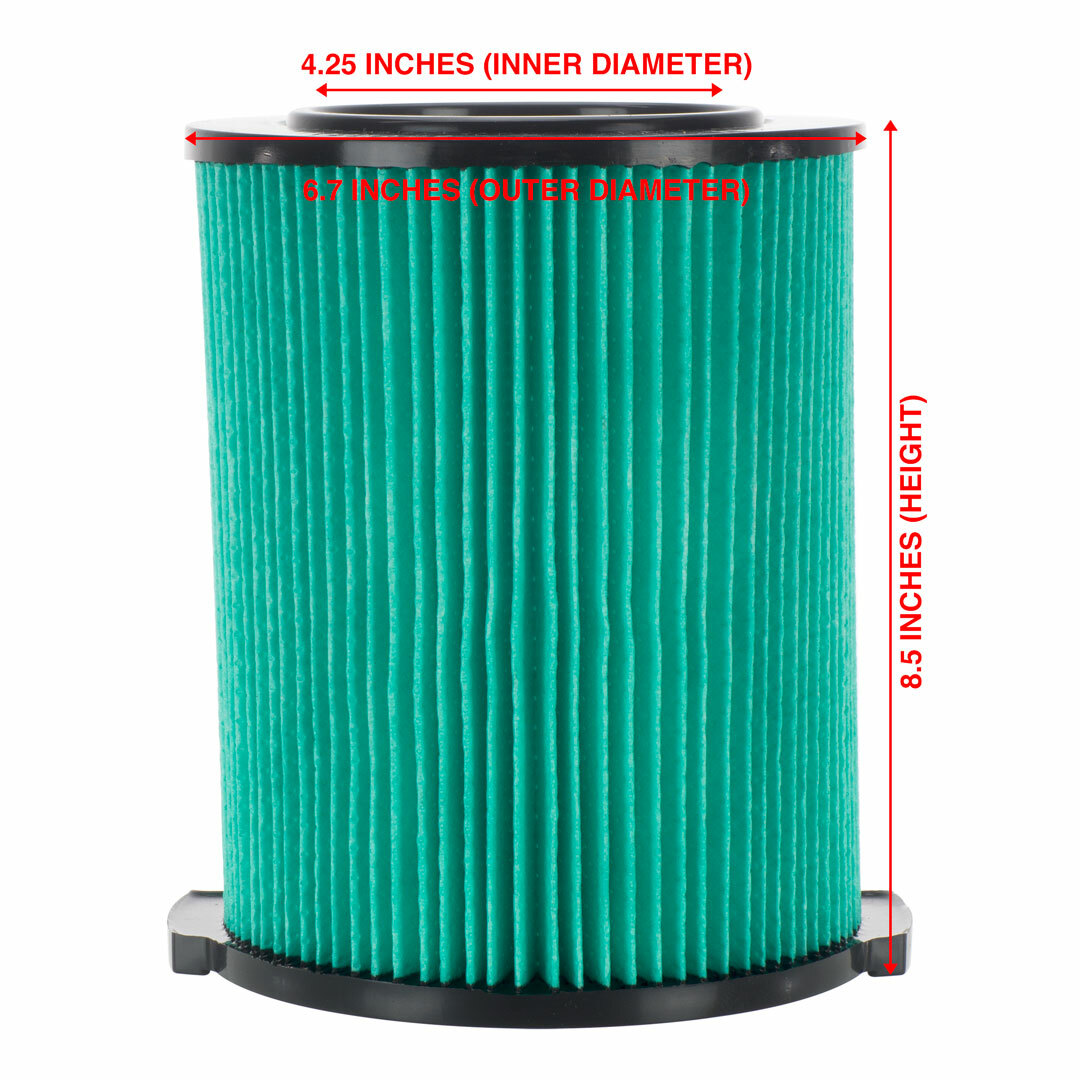 Cartridge Filter Part # 97457 for RIDGID VF6000, 6-20 Gallon Wet & Dry Vacuums