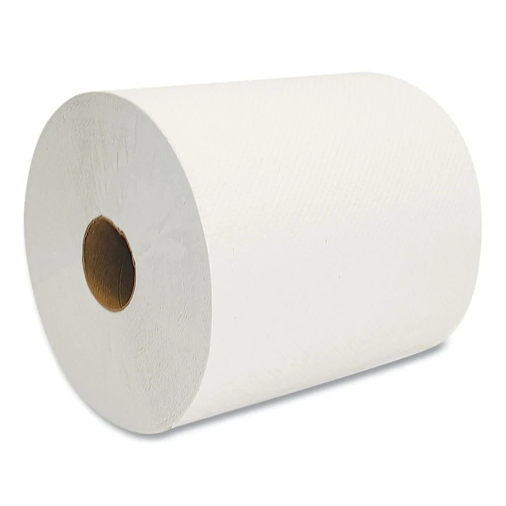 Morcon Paper Hardwound Roll Towels 7 9/10″ x 800ft White 6 Rolls/Carton W6800