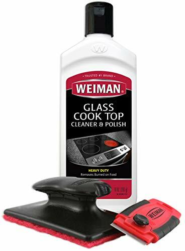 Glass Ceramic Stove Top Cooktop Surfaces Cleaner Scraper Cleaning And Polish Kit