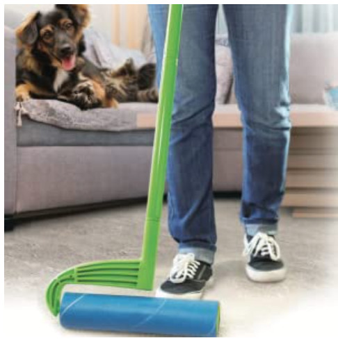 Leo Cleaning Big Lint Roller 3 / 6 Roll of Refill Pet Hair Removal Floor Roller
