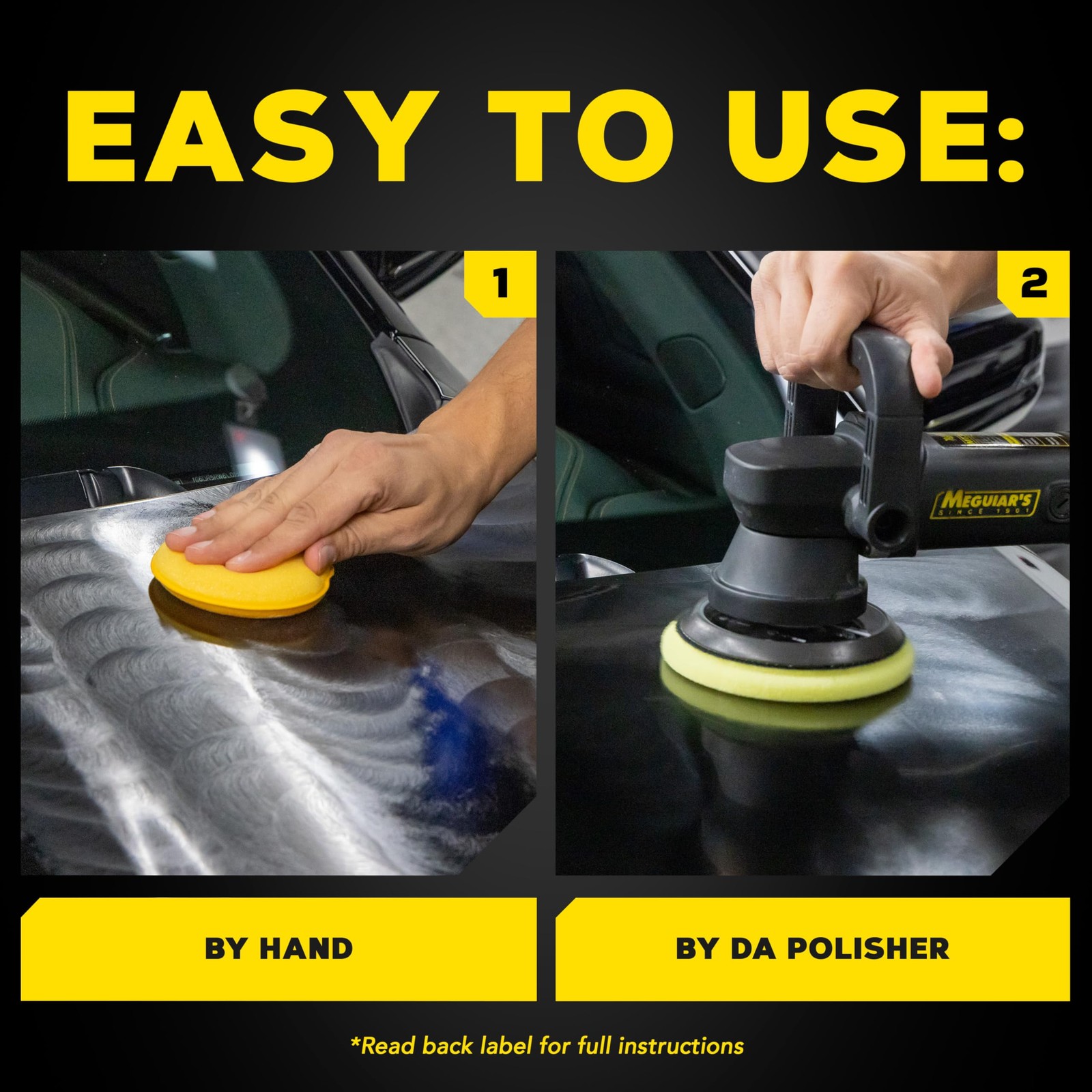 Meguiar’s Ultimate Polish – High-Gloss Polish for a Show Car Shine – Permanently