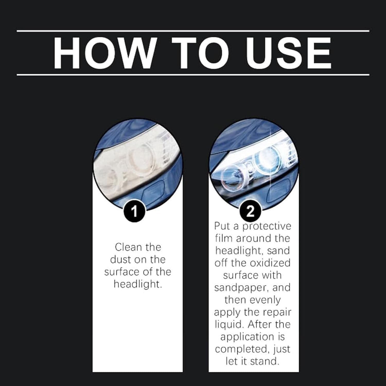 Q4 Headlight Restoration, Fullofcarts Headlight Cleaner, Headlight Restoration
