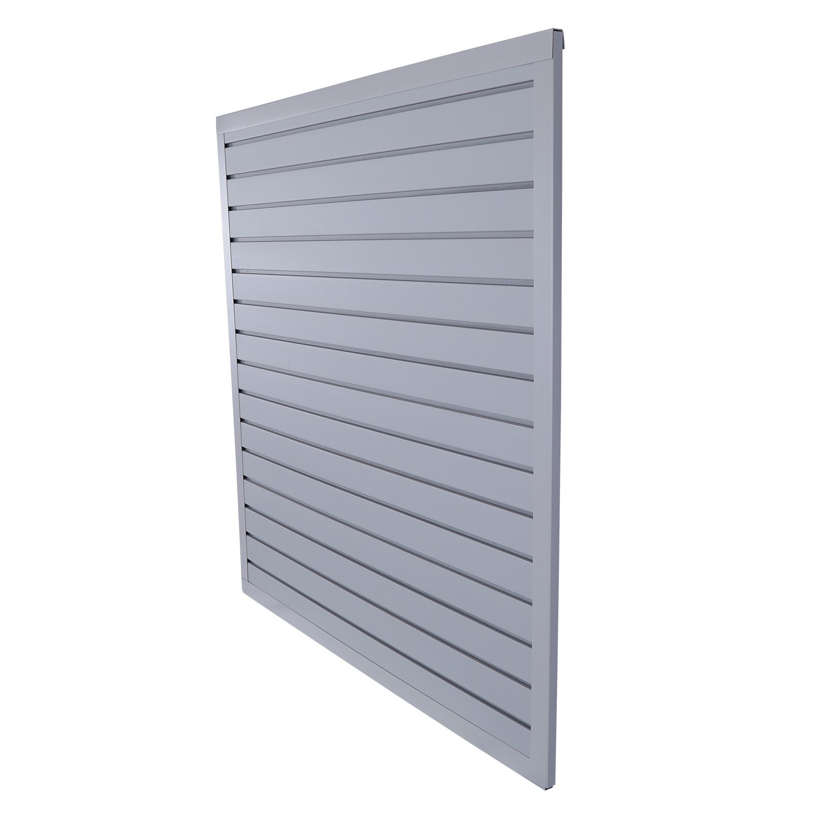 4×1 FT Wall Mounted PVC Wall Panel Grey Panels for Storage & Display
