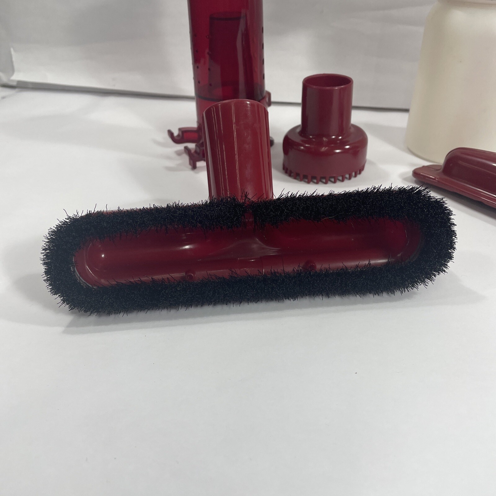 Kirby Classic III 3 Vacuum Cleaner Red Accessories & Attachments Lot – 6 pieces