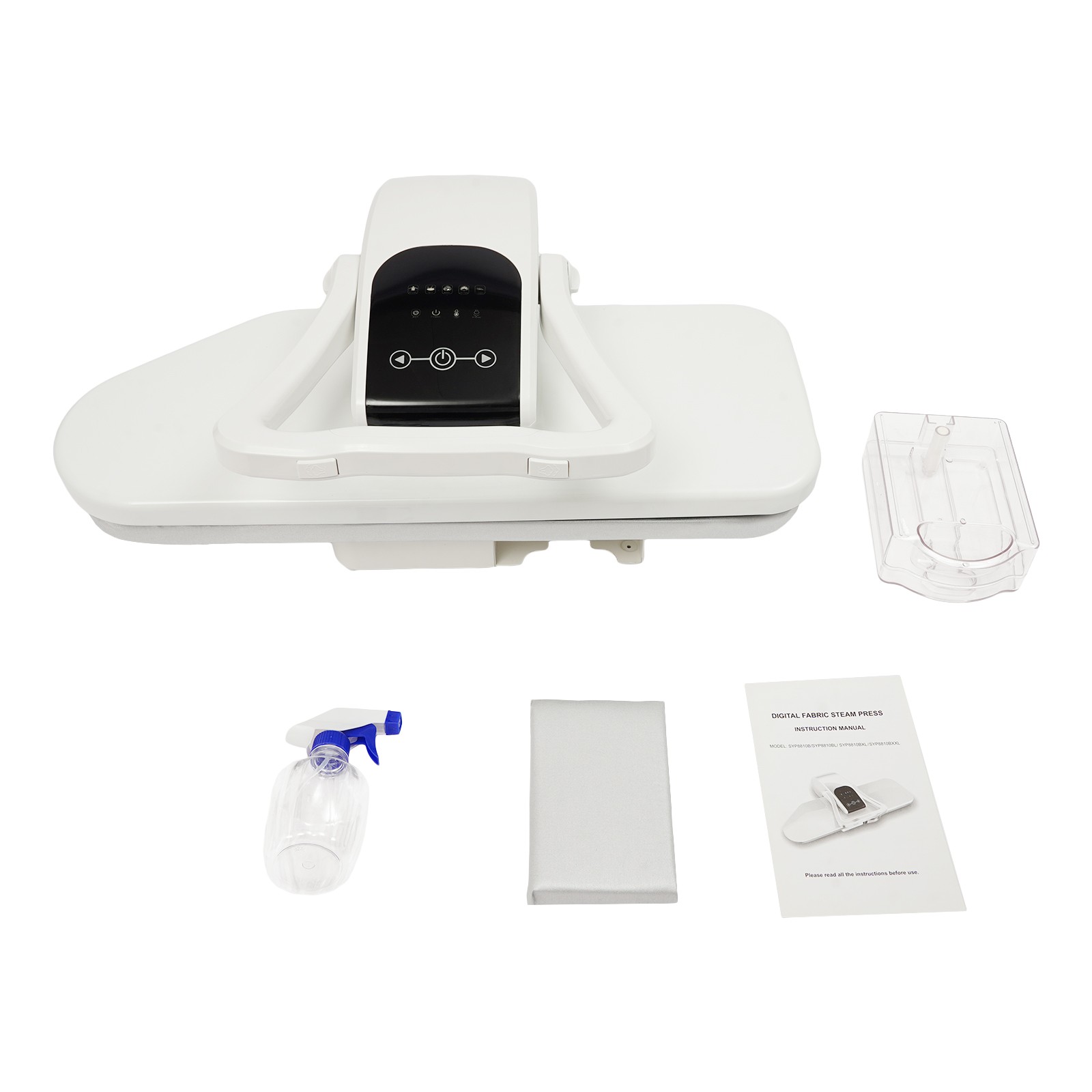1600W Smart Steam Press Iron Machine – 26in, Digital Display, Adjustable 5 Gears