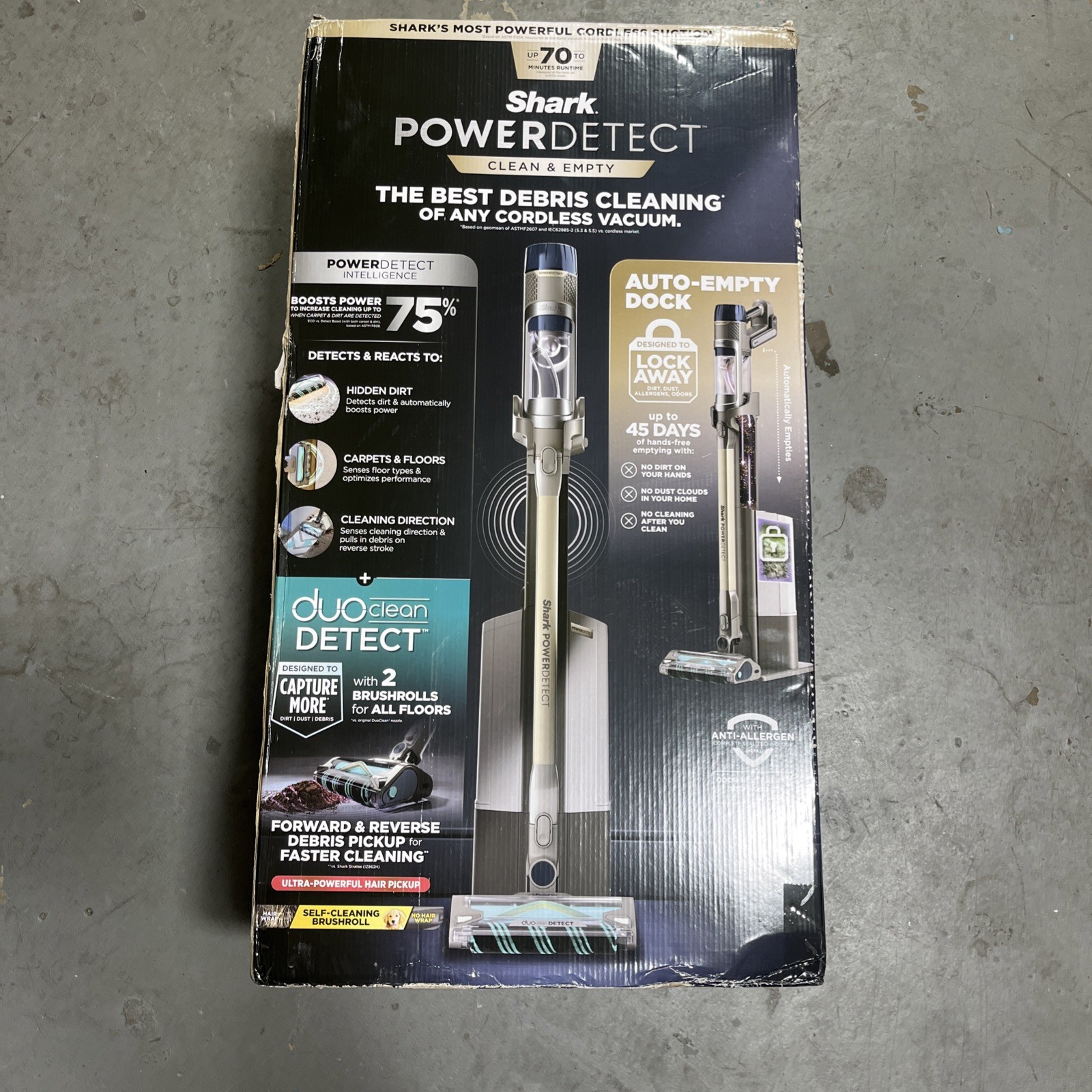 Shark Power Detect Clean & Empty Cordless Vacuum Cordless Vacuum IP3150