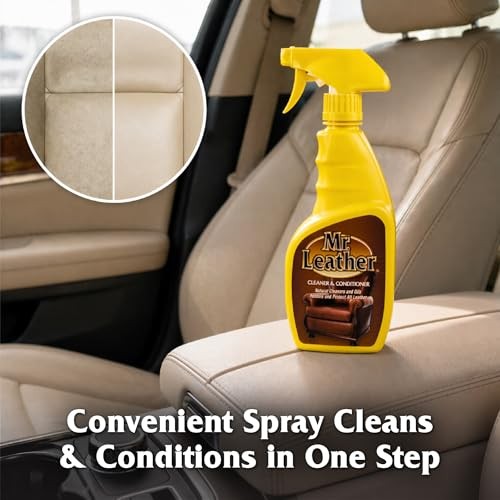 MR. LEATHER 16oz Cleaner & Conditioner Spray for All Leather & Vinyl