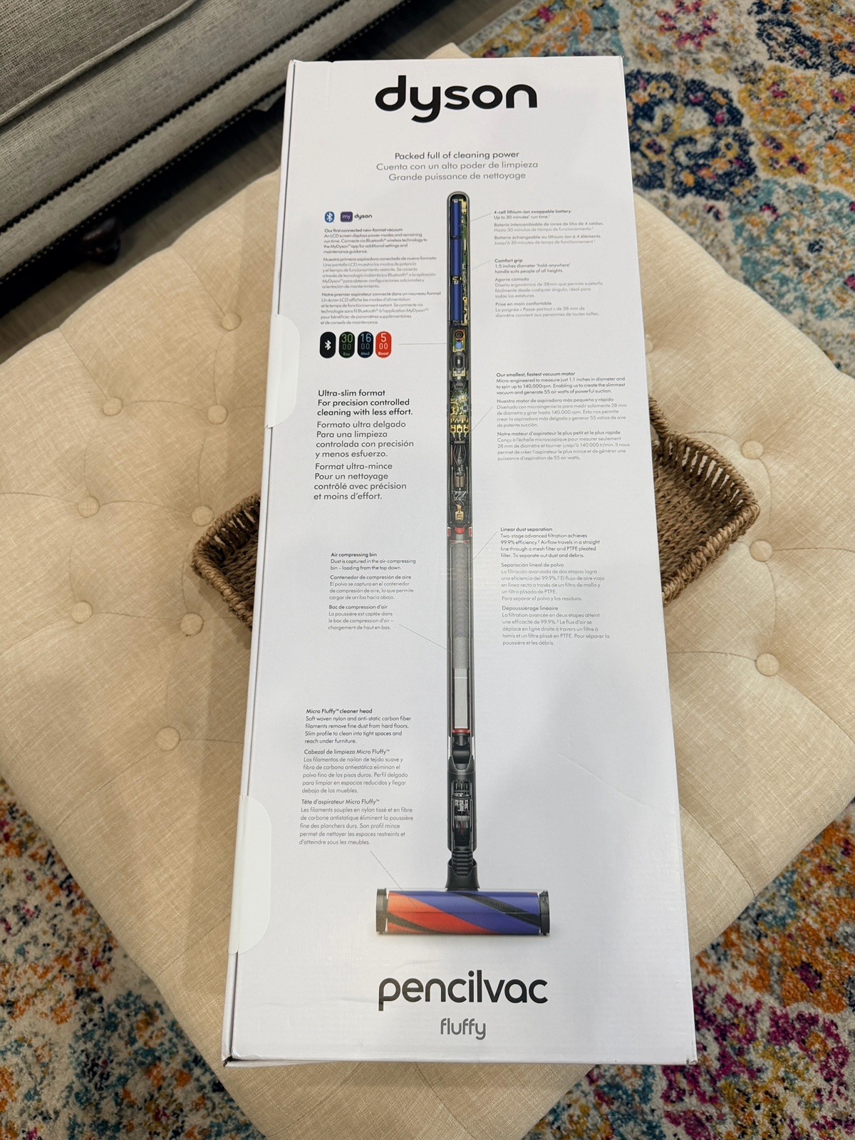 Brand New FactorySealed- Dyson PencilVac Fluffycones SV50 Cordless Stick Vacuum