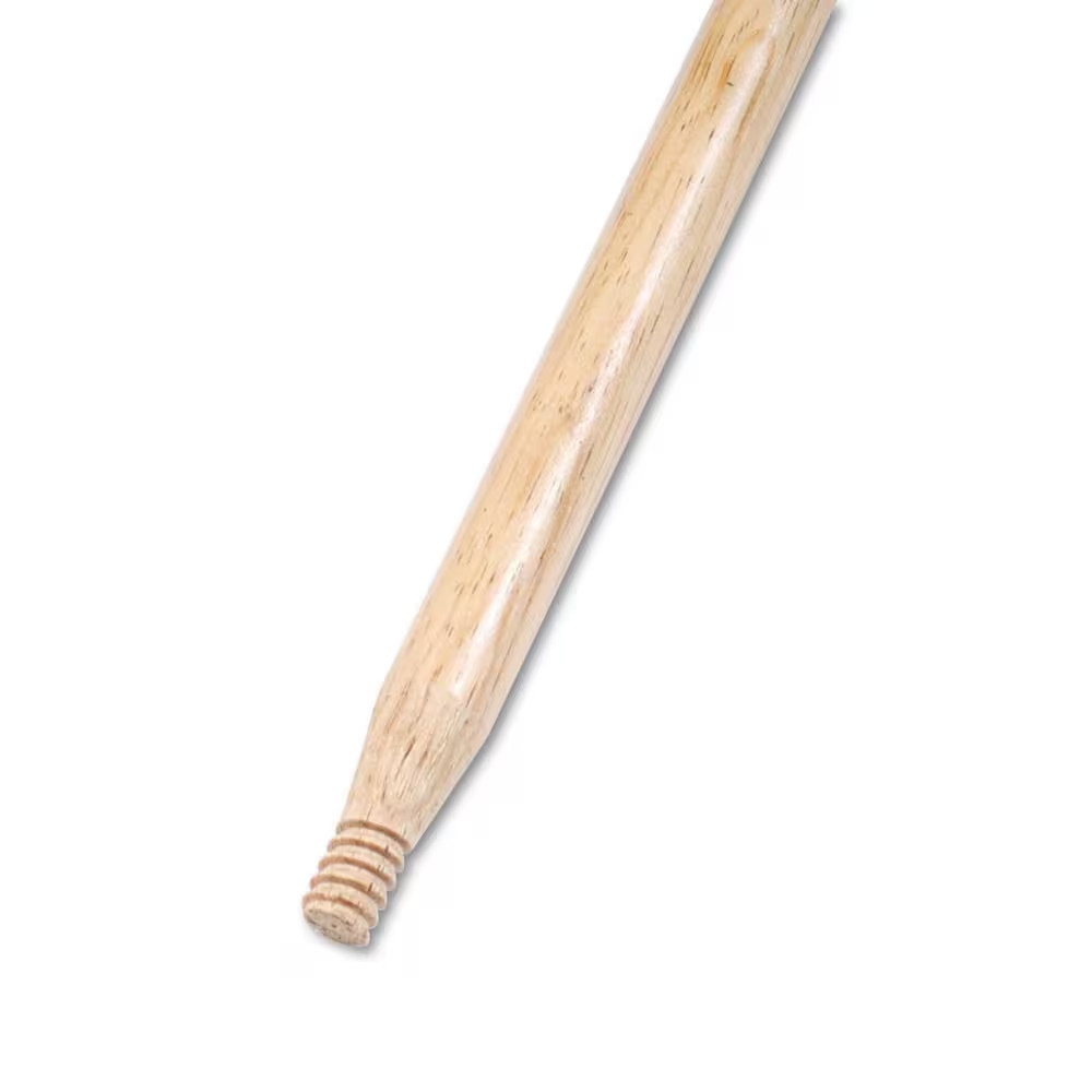 1-1/8 In. Dia. X 60 In. L Heavy-Duty Threaded End Lacquered Hardwood Broom Handl
